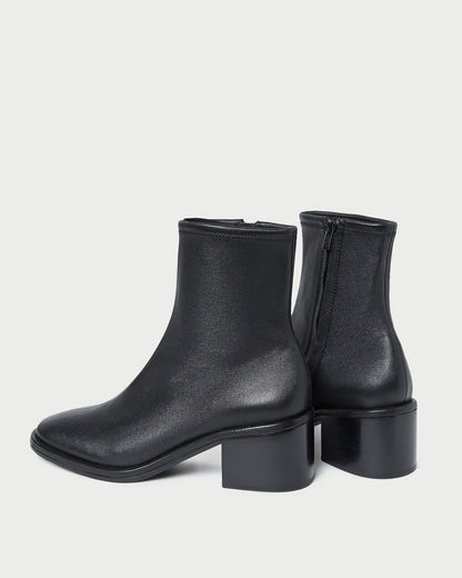 Women Loeffler Randall Roxy Black Leather Ankle Bootie
