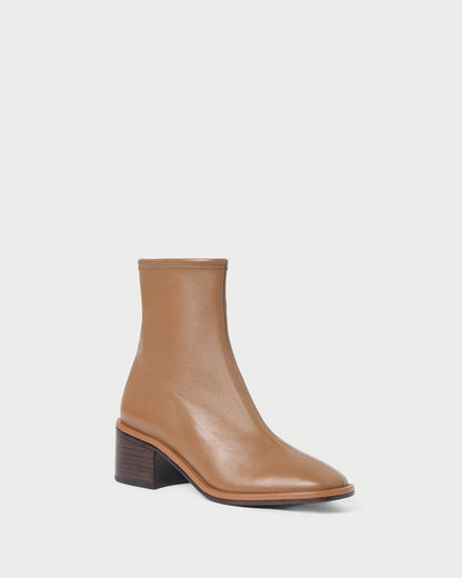 Women Loeffler Randall Roxy Safari Leather Ankle Bootie