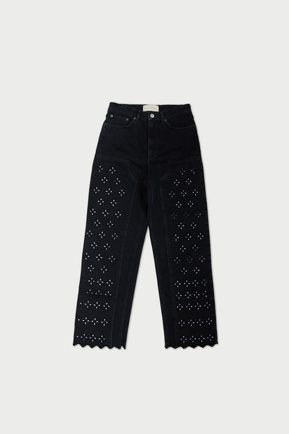 Women Loeffler Randall Demi Embroidered Pant
