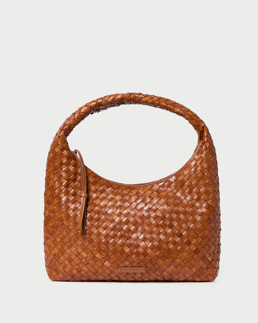 Women Loeffler Randall Willow Timber Woven Hobo Bag