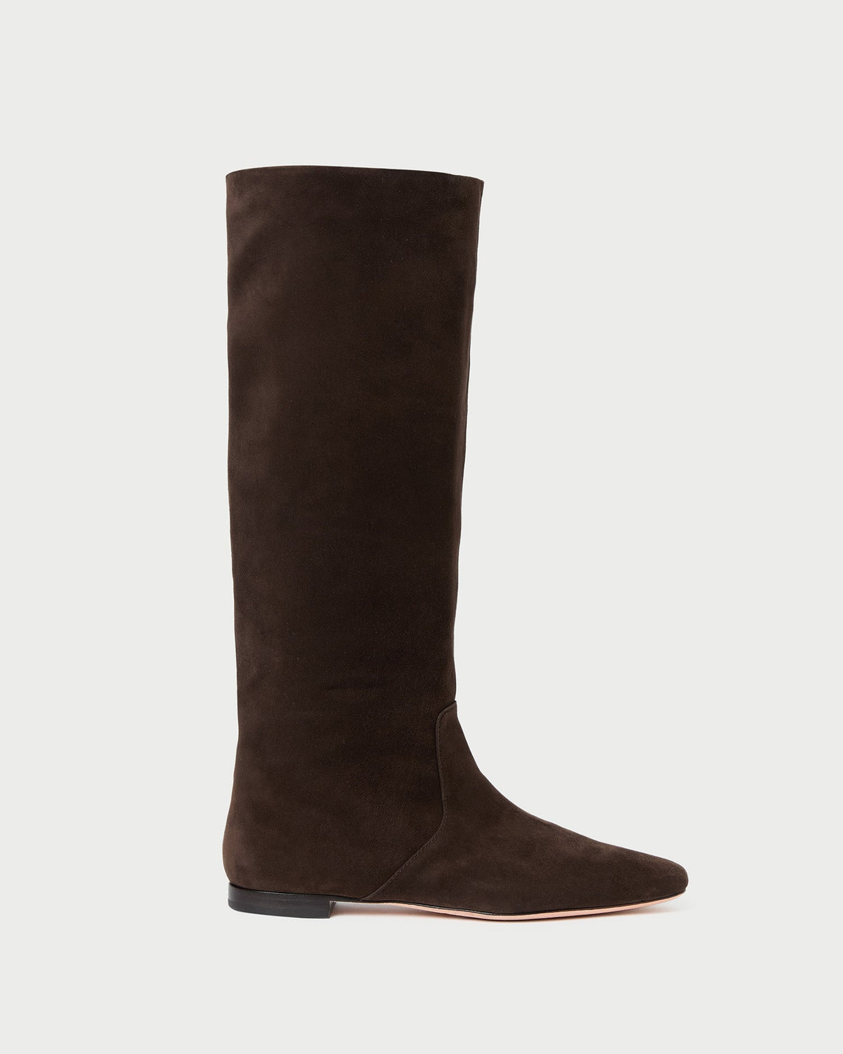 Women Loeffler Randall Lillian Brown Suede Tall Boot