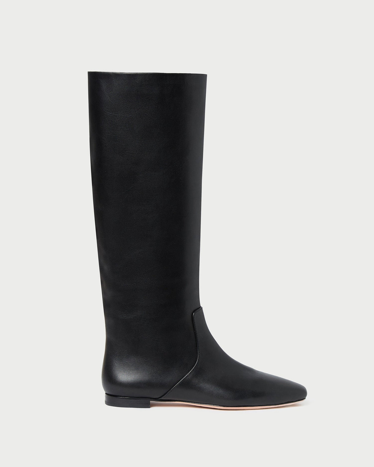Women Loeffler Randall Lillian Black Leather Tall Boot