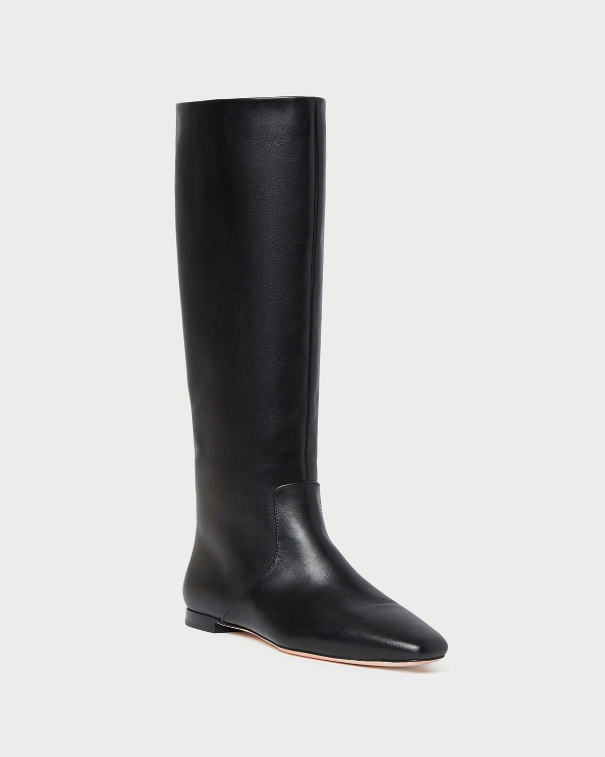 Women Loeffler Randall Lillian Black Leather Tall Boot