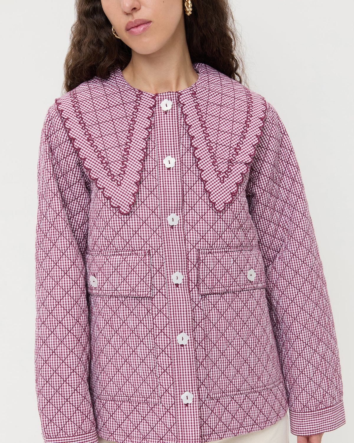Women Loeffler Randall James Quilted Jacket