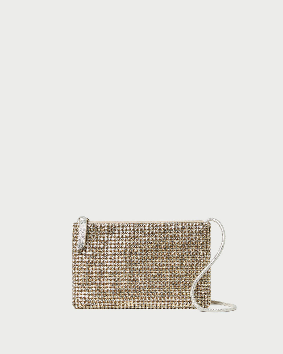 Women Loeffler Randall Yasmine Gold Diamanté Crossbody