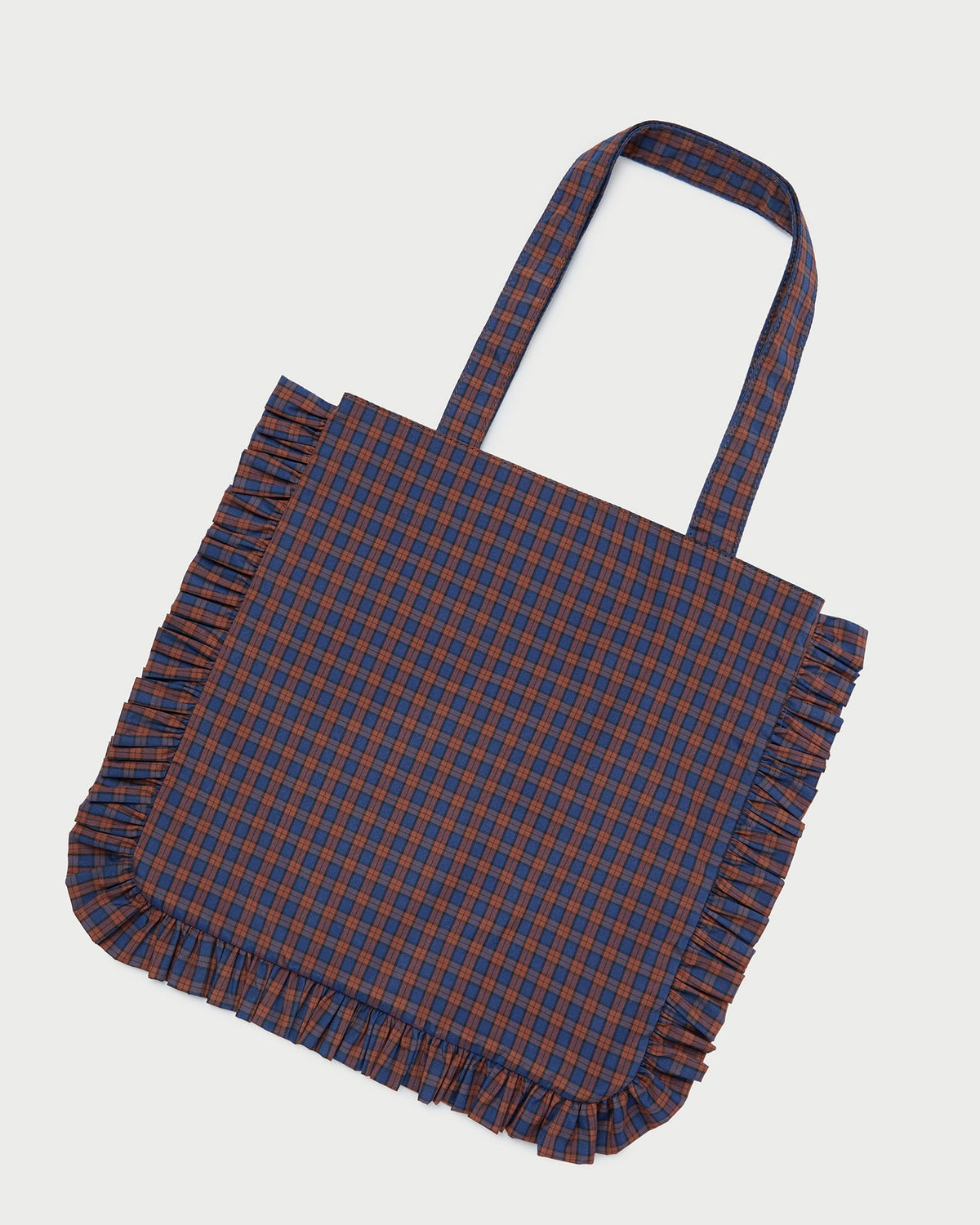 Women Loeffler Randall Justine Navy Ruffle Tote