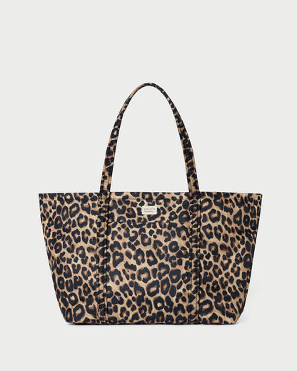 Women Loeffler Randall Dina Leopard Travel Tote