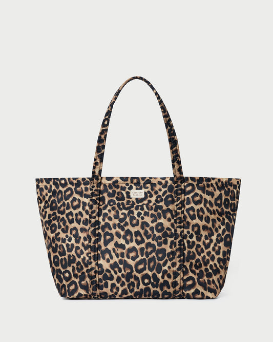 Women Loeffler Randall Dina Leopard Travel Tote