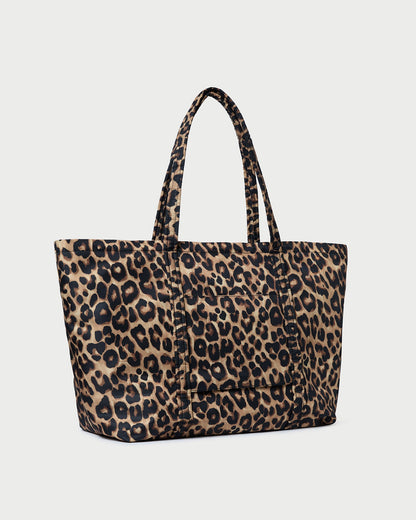 Women Loeffler Randall Dina Leopard Travel Tote