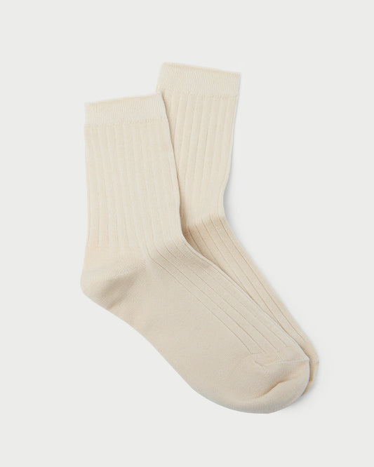 Women Loeffler Randall Le Bon Shoppe White Trouser Sock