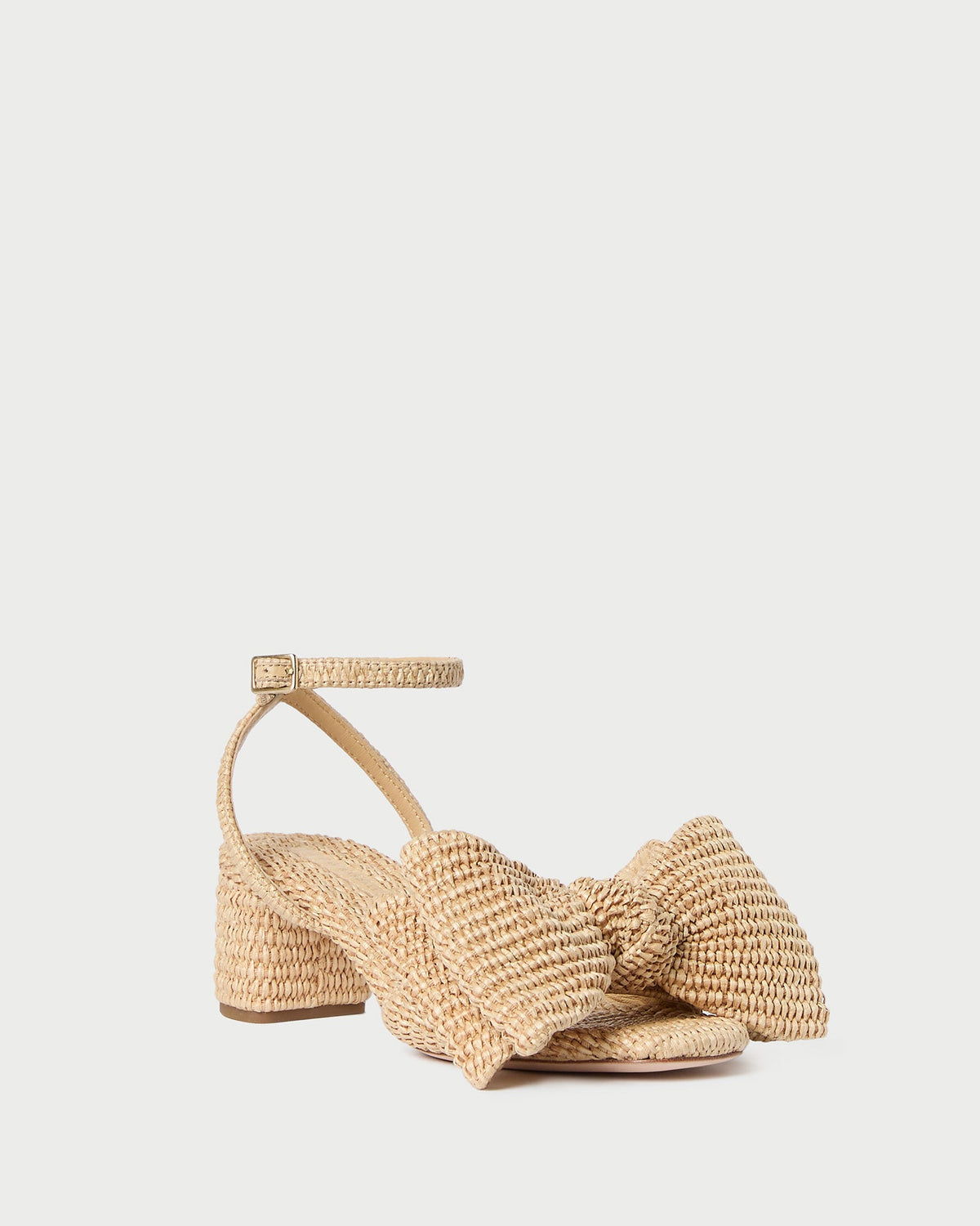 Women Loeffler Randall Carmen Natural Bow Sandal