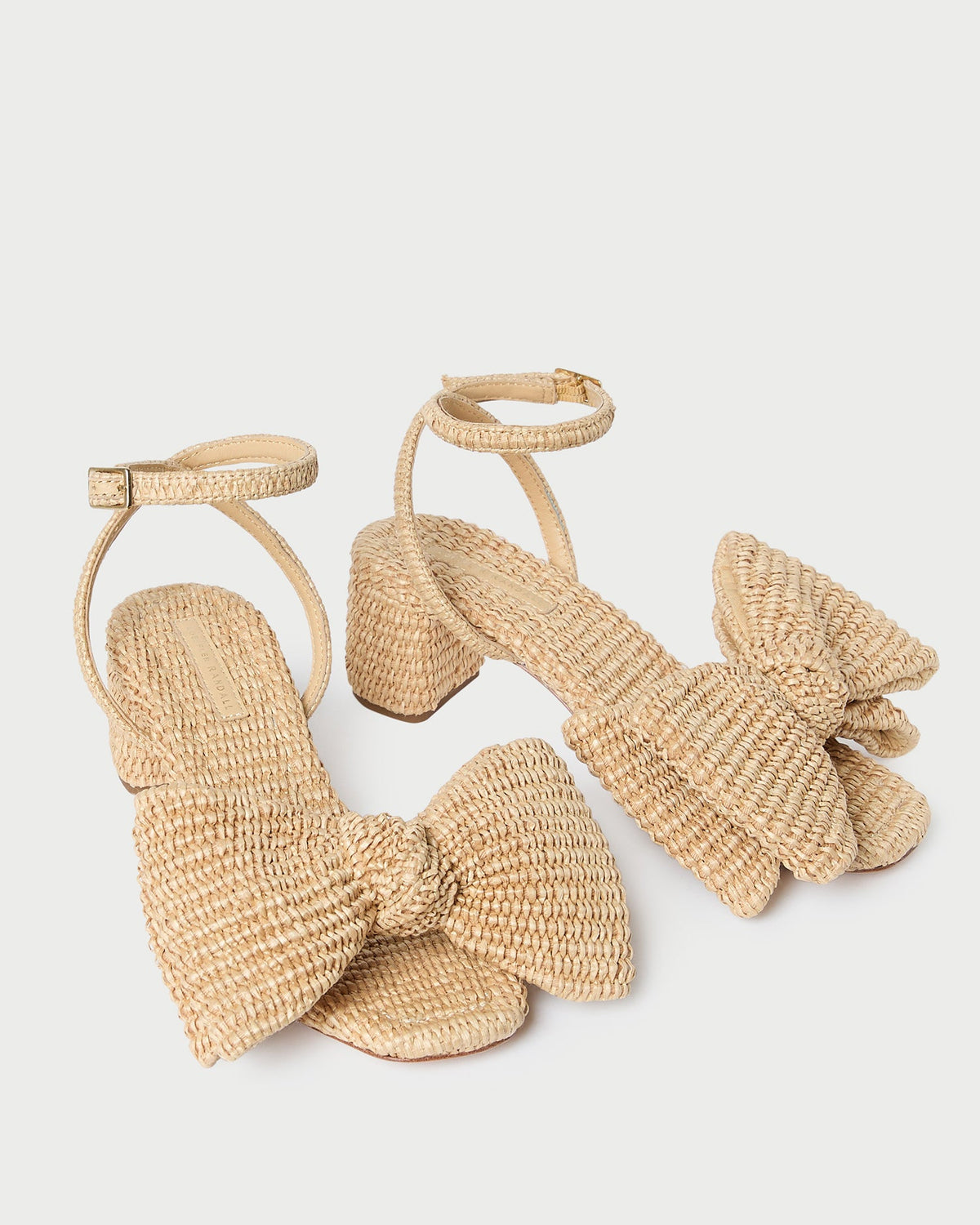 Women Loeffler Randall Carmen Natural Bow Sandal