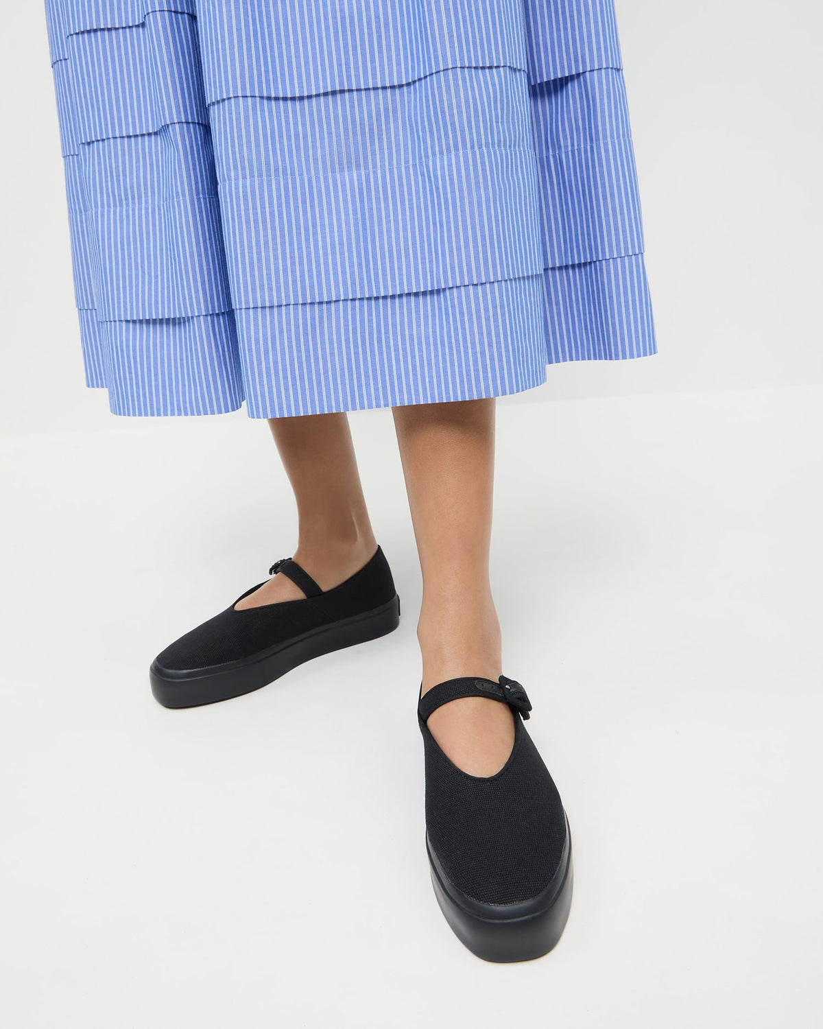 Women Loeffler Randall Cooper Black Mary Jane Sneaker