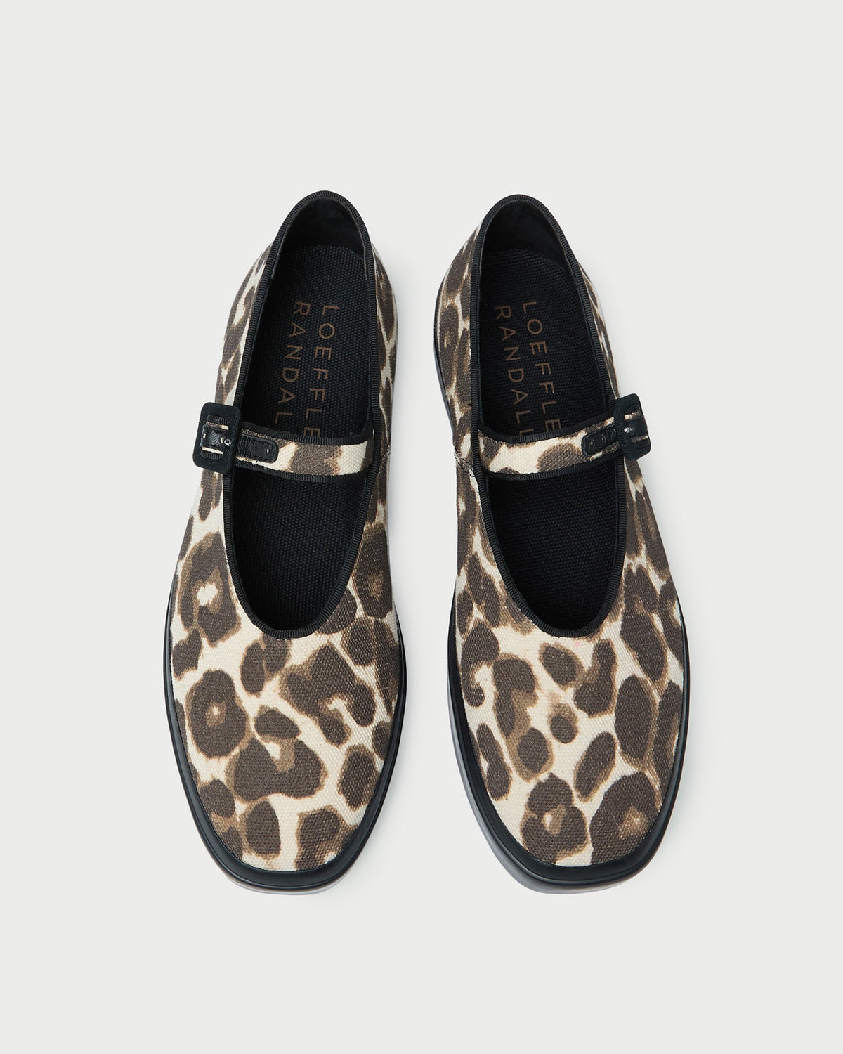 Women Loeffler Randall Cooper Leopard Mary Jane Sneaker
