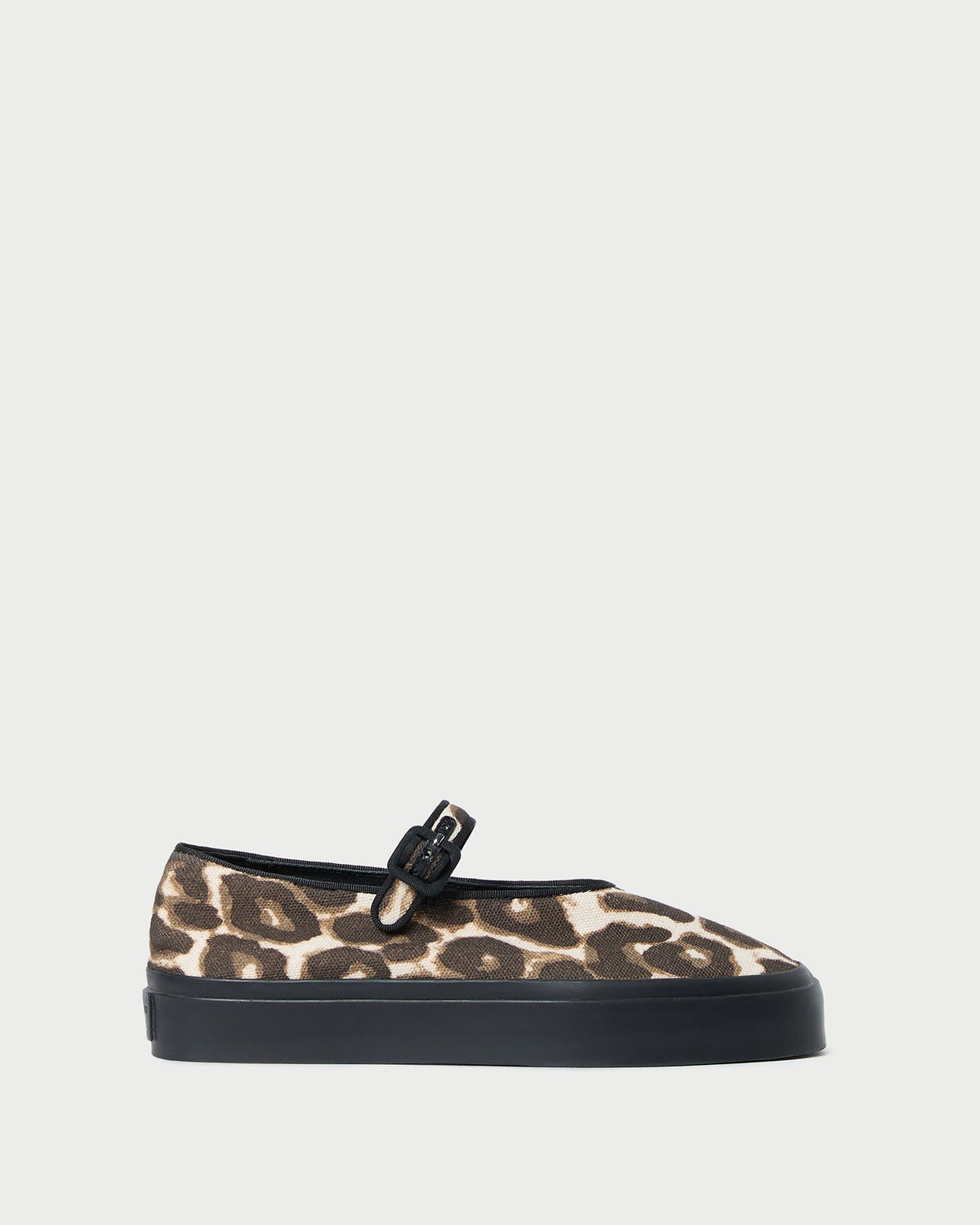 Women Loeffler Randall Cooper Leopard Mary Jane Sneaker
