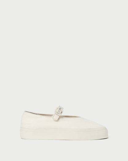 Women Loeffler Randall Cooper Natural Mary Jane Sneaker