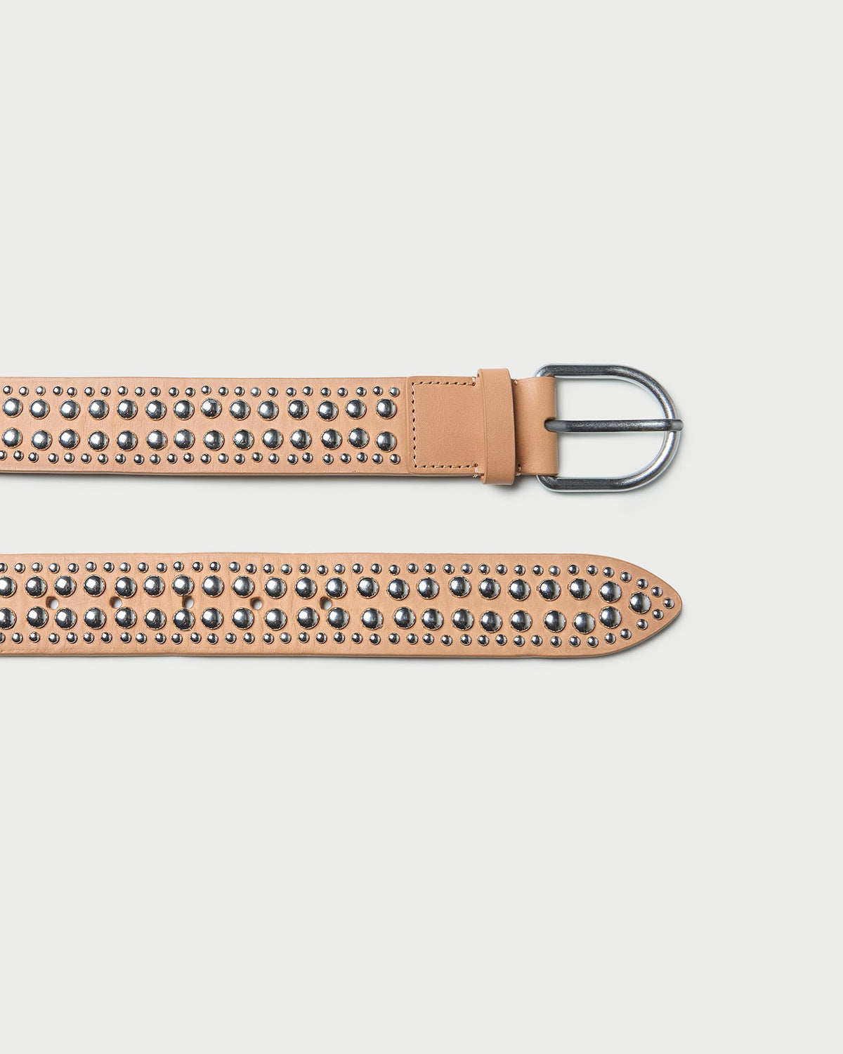 Women Loeffler Randall Isaac Honey/Silver Studded Belt