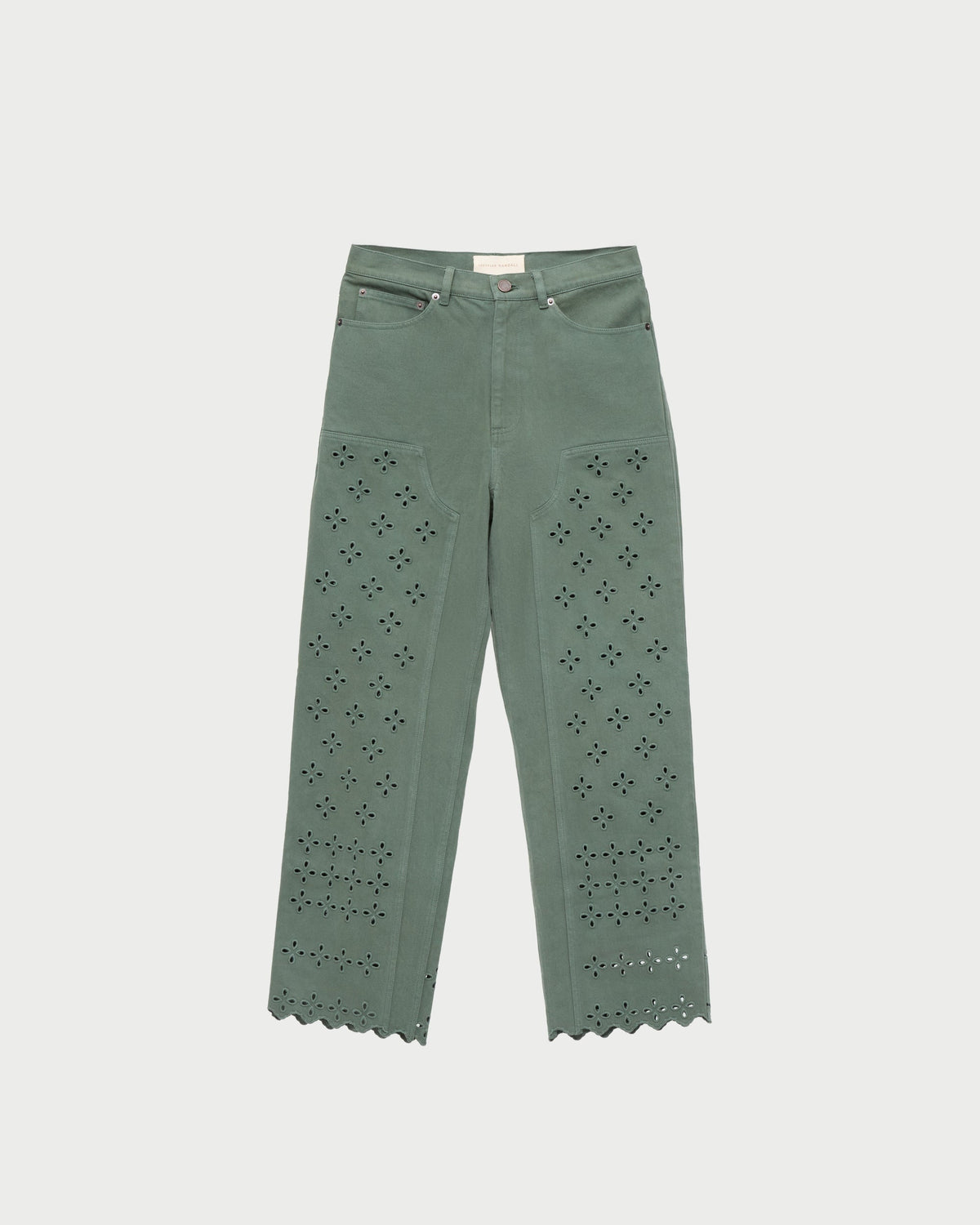 Women Loeffler Randall Demi Embroidered Pant