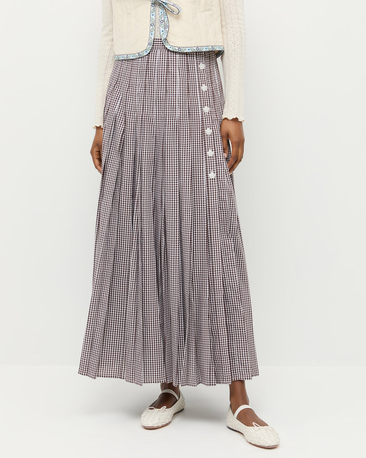 Women Loeffler Randall Emlyn Midi Skirt