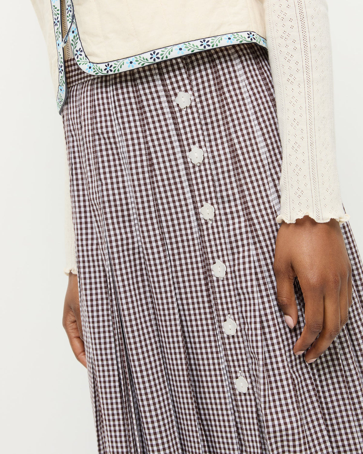 Women Loeffler Randall Emlyn Midi Skirt