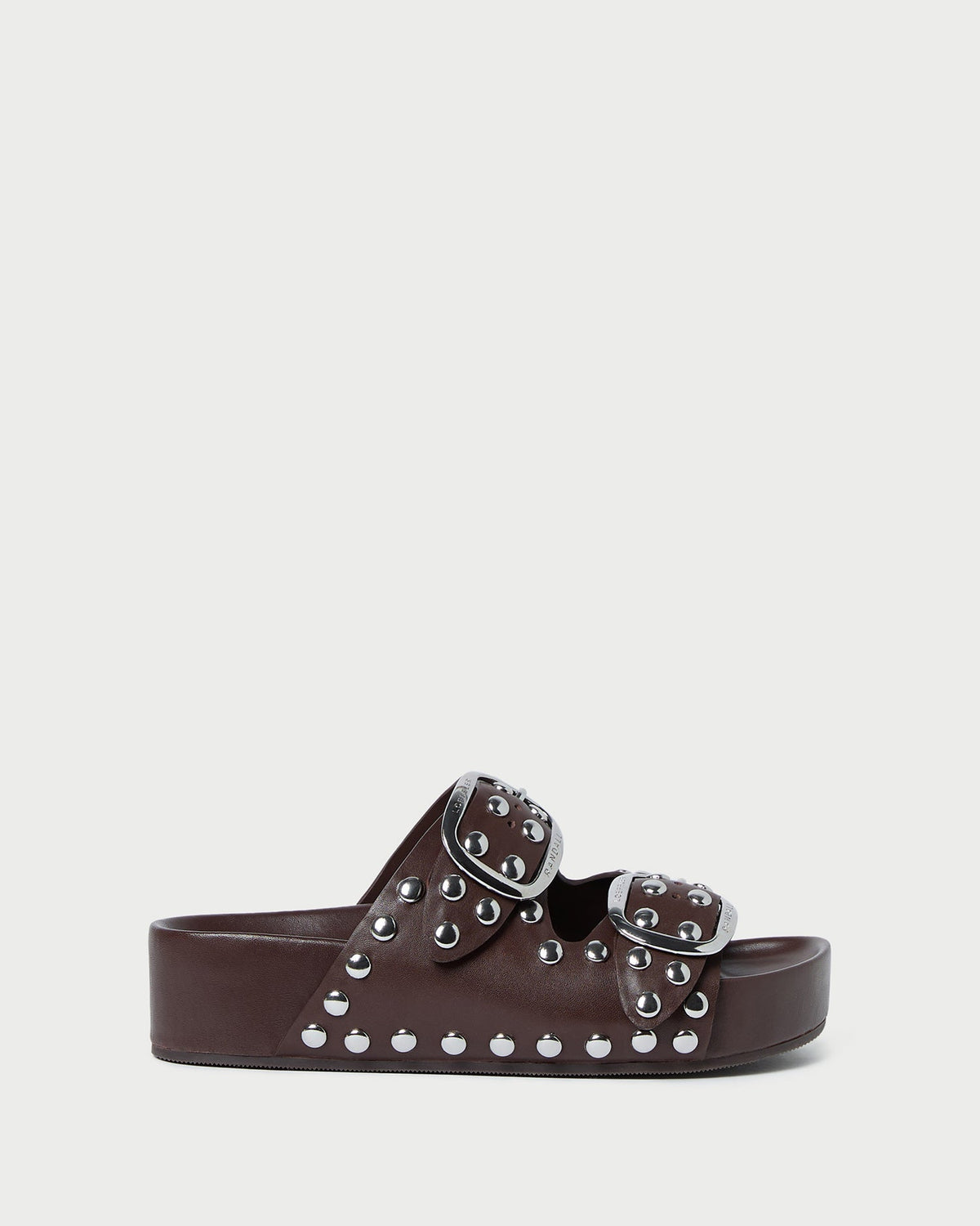 Women Loeffler Randall Jack Espresso Studded Sandal