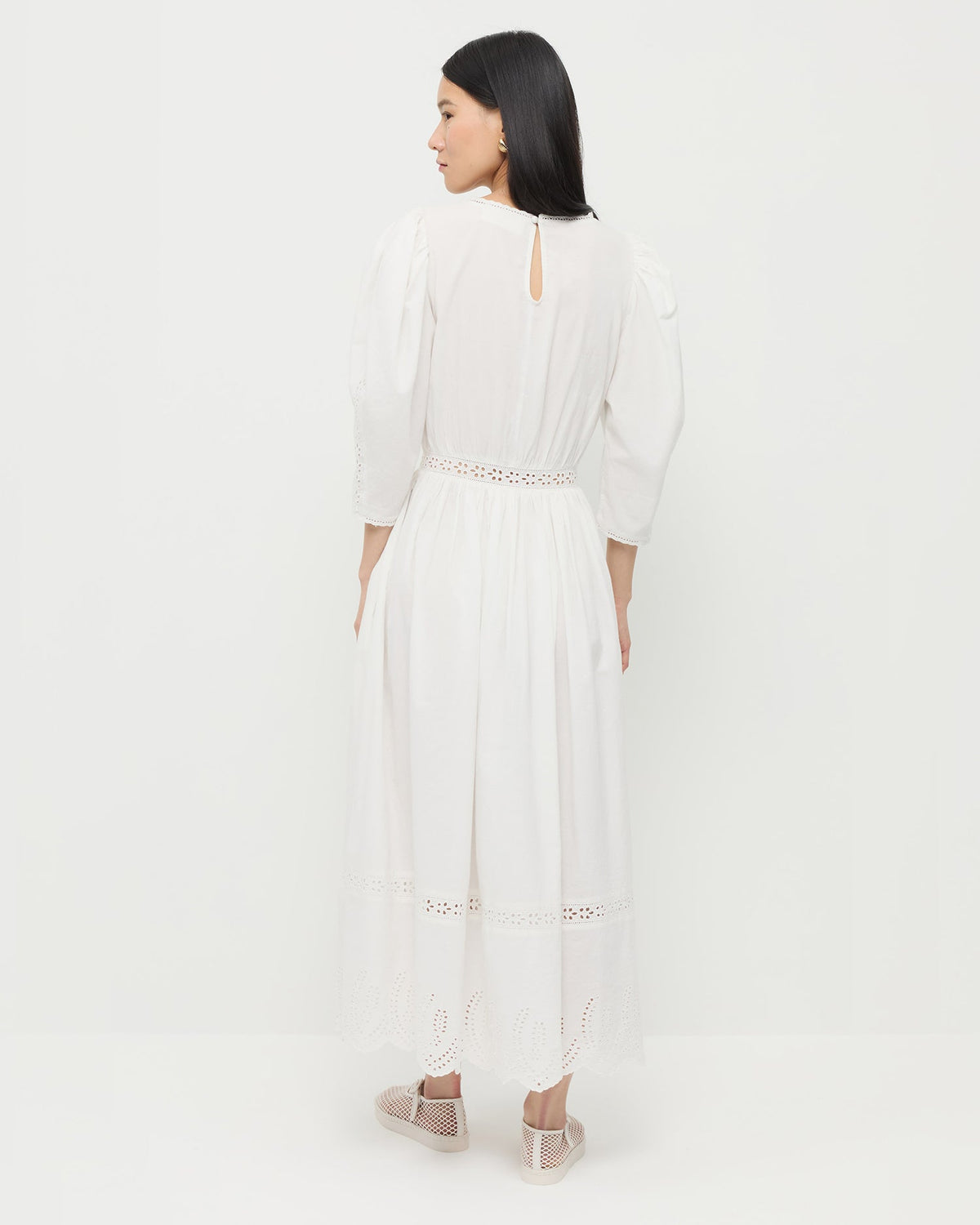 Women Loeffler Randall Thelma Eyelet Dress