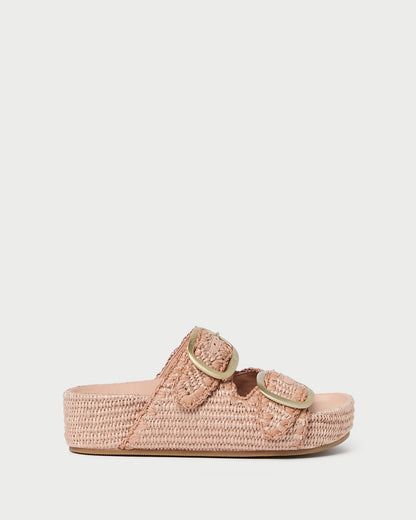 Women Loeffler Randall Theo Blush Two-Band Sandal
