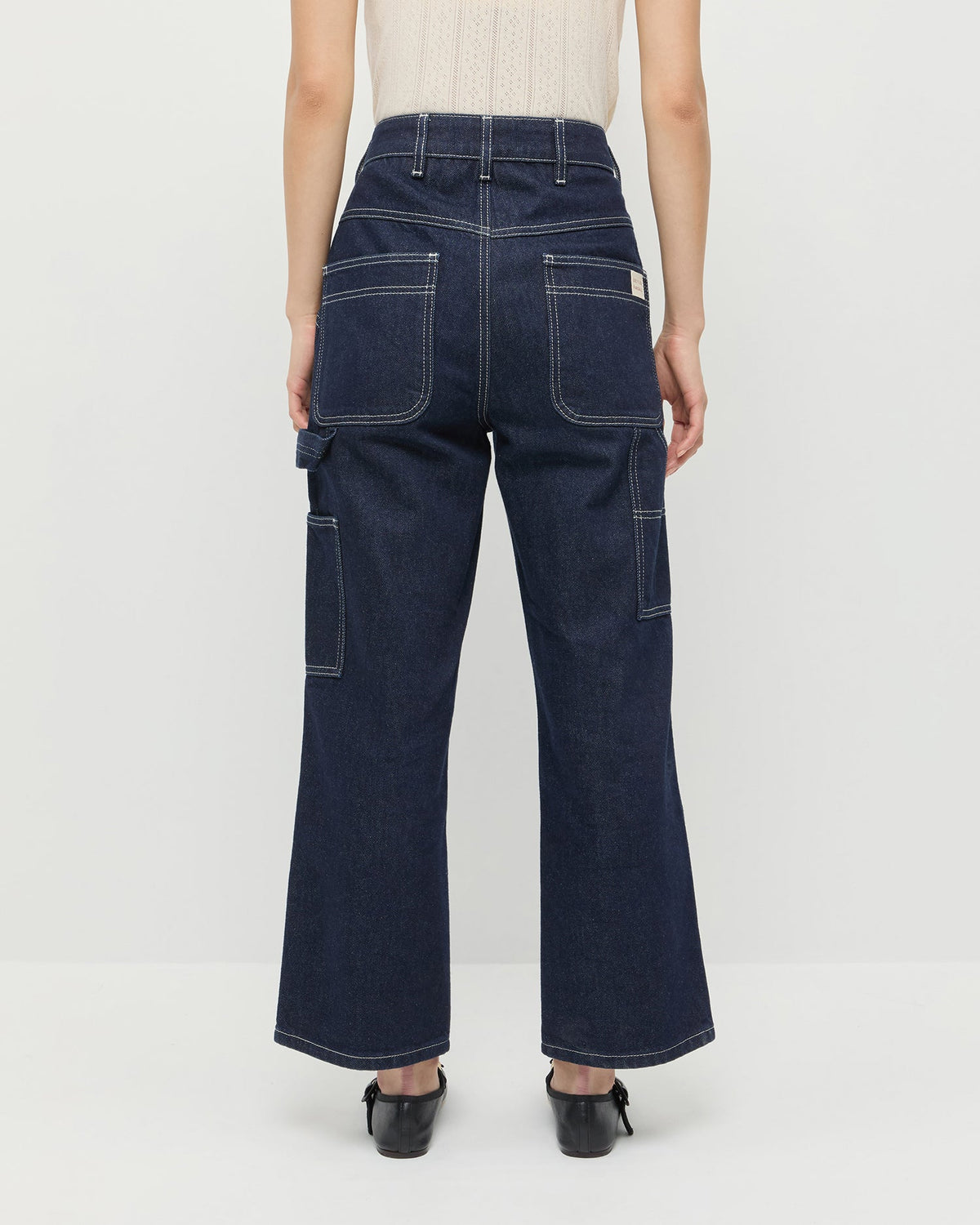 Women Loeffler Randall Molly Workwear Jean