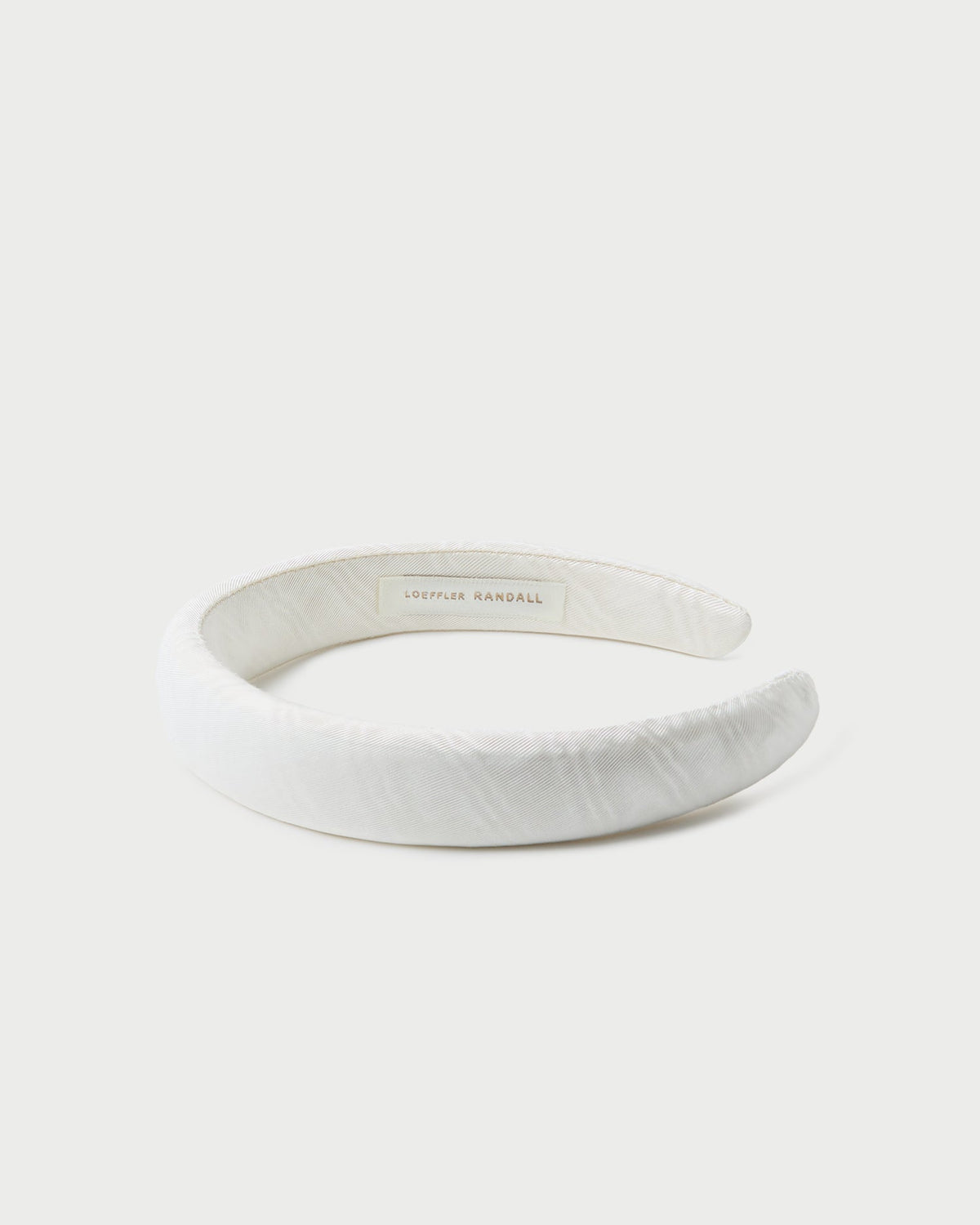 Women Loeffler Randall Marina Cream Puffy Headband