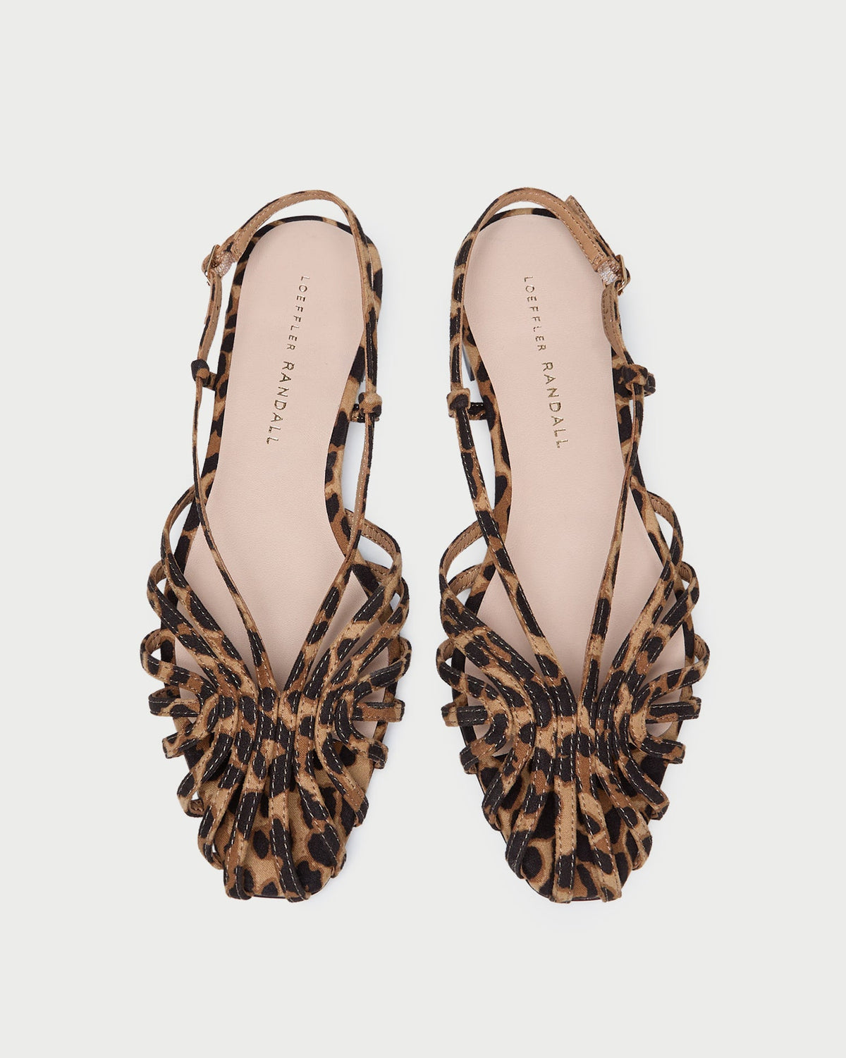 Women Loeffler Randall Devon Leopard Slingback Sandal