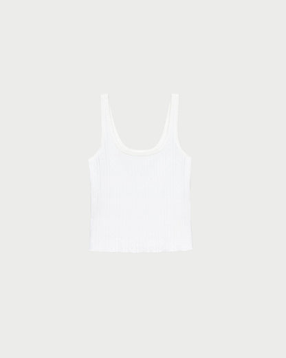 Women Loeffler Randall Rylee Pointelle Tank Top