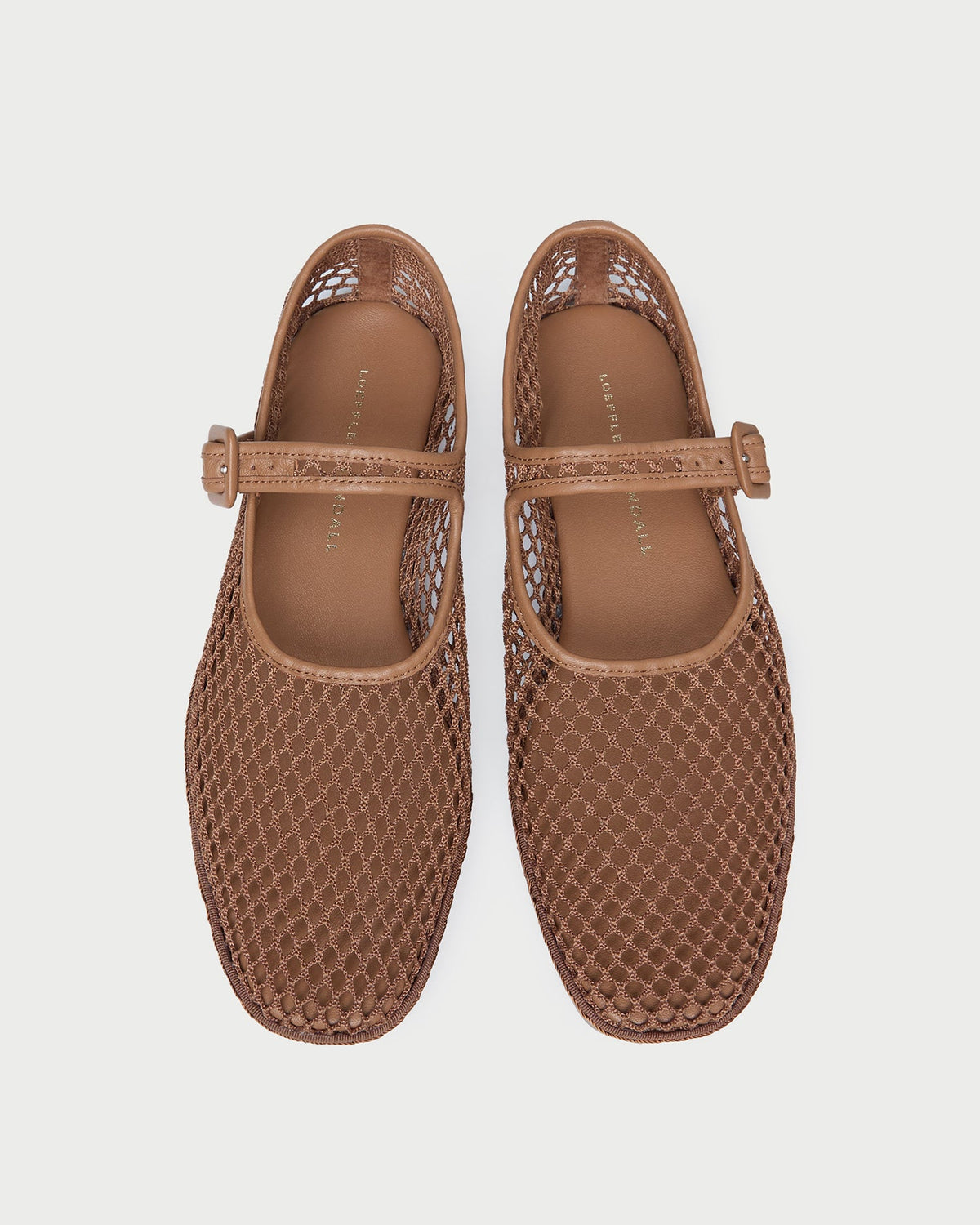 Women Loeffler Randall Rita Brown Netted Mary Jane