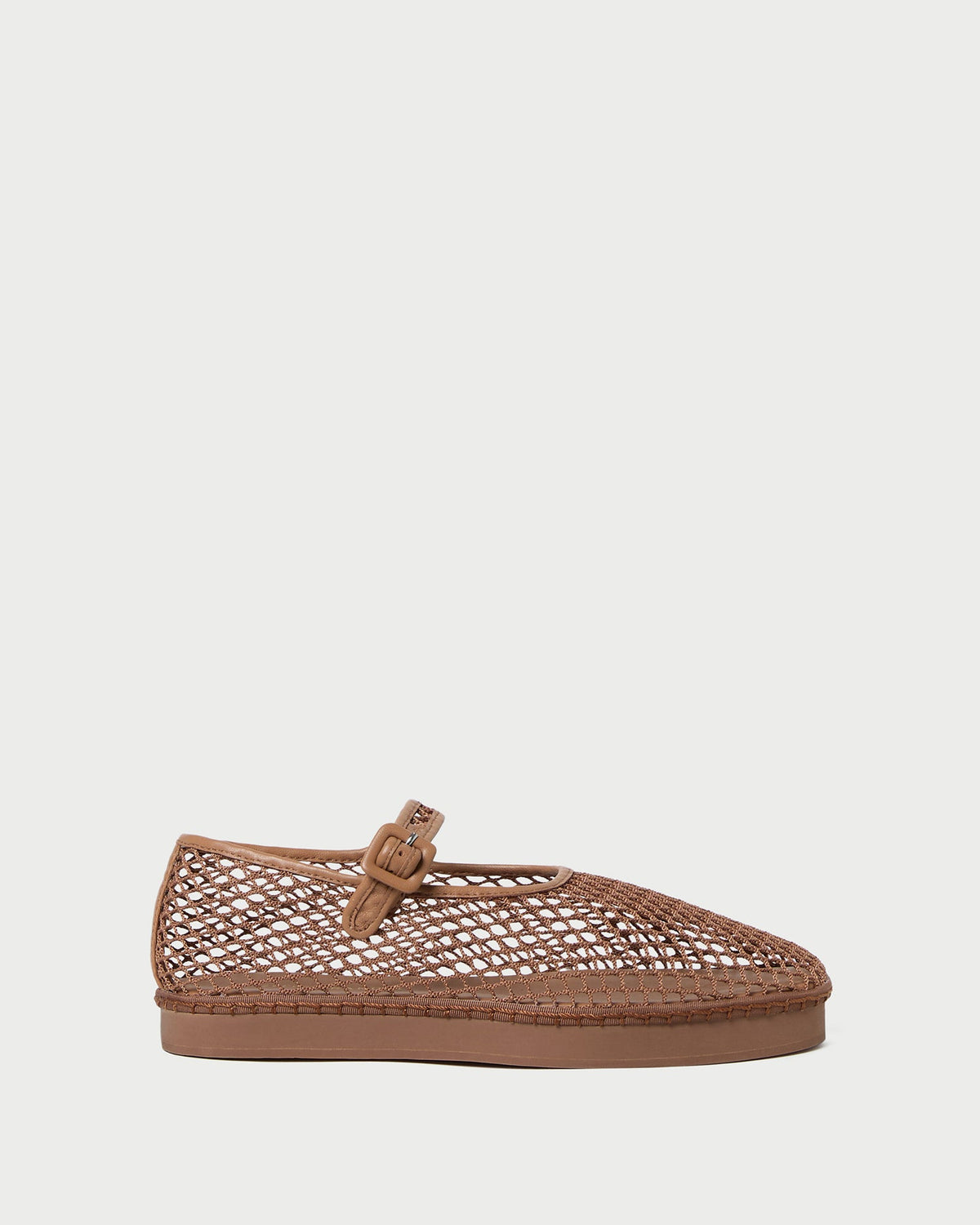 Women Loeffler Randall Rita Brown Netted Mary Jane