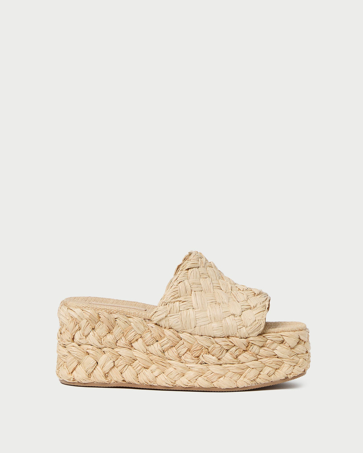 Women Loeffler Randall Aaron Natural Braided Straw Mule