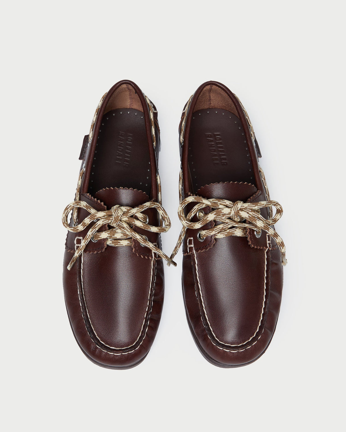 Women Loeffler Randall Franco Espresso/Butter Boat Shoe