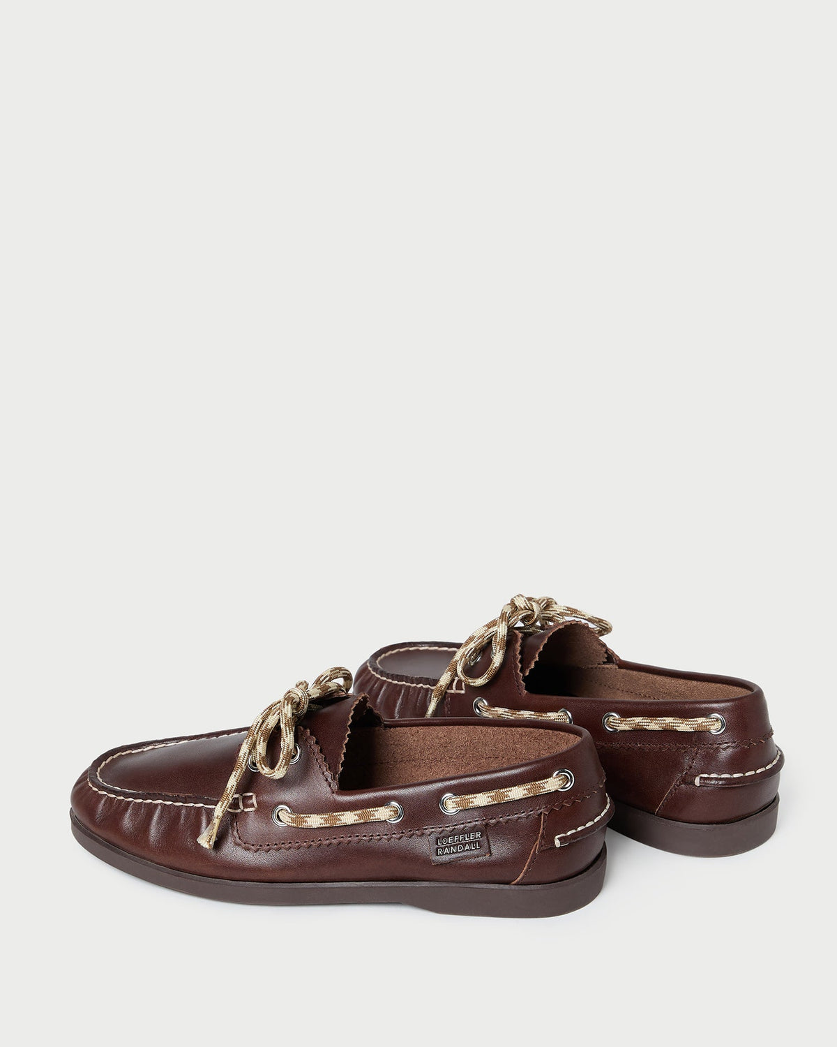Women Loeffler Randall Franco Espresso/Butter Boat Shoe