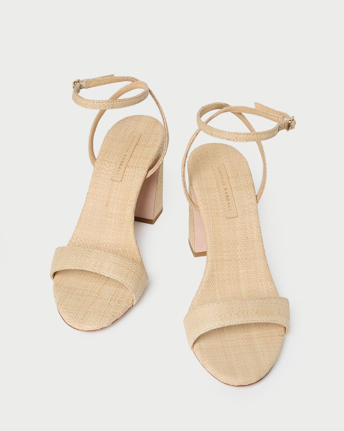 Women Loeffler Randall Malia Natural Curved-Heel Sandal