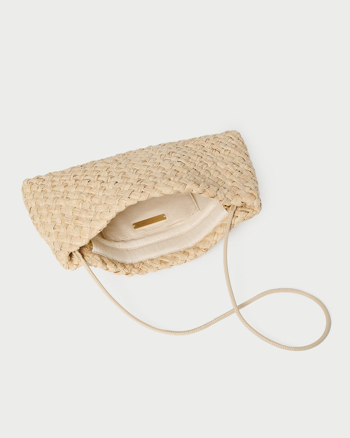 Women Loeffler Randall Aviva Natural Woven Straw Bag