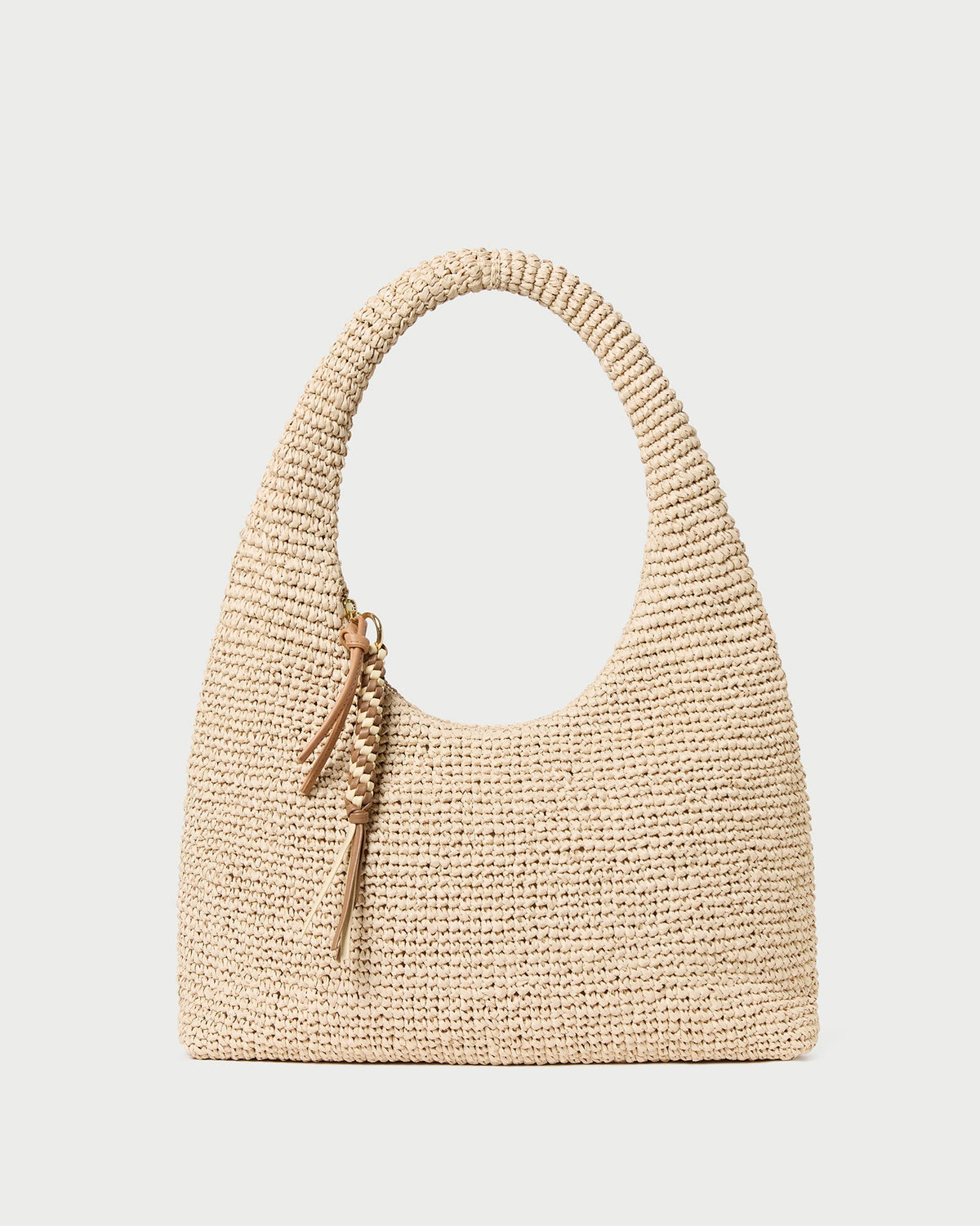Women Loeffler Randall Willow Natural Woven Hobo Bag