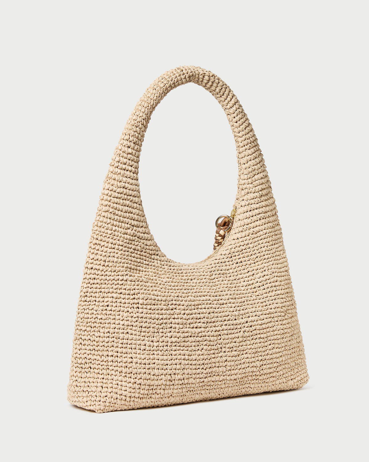 Women Loeffler Randall Willow Natural Woven Hobo Bag