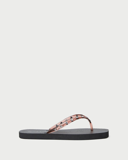 Women Loeffler Randall Taryn Brown Jelly Flip Flop