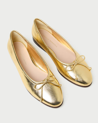 Women Loeffler Randall Noelle Champagne Ballet Flat