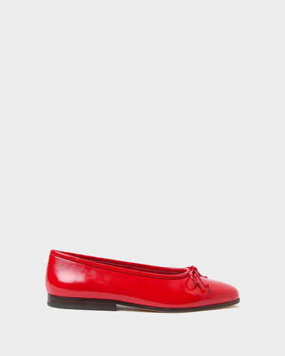 Women Loeffler Randall Noelle Red Ballet Flat