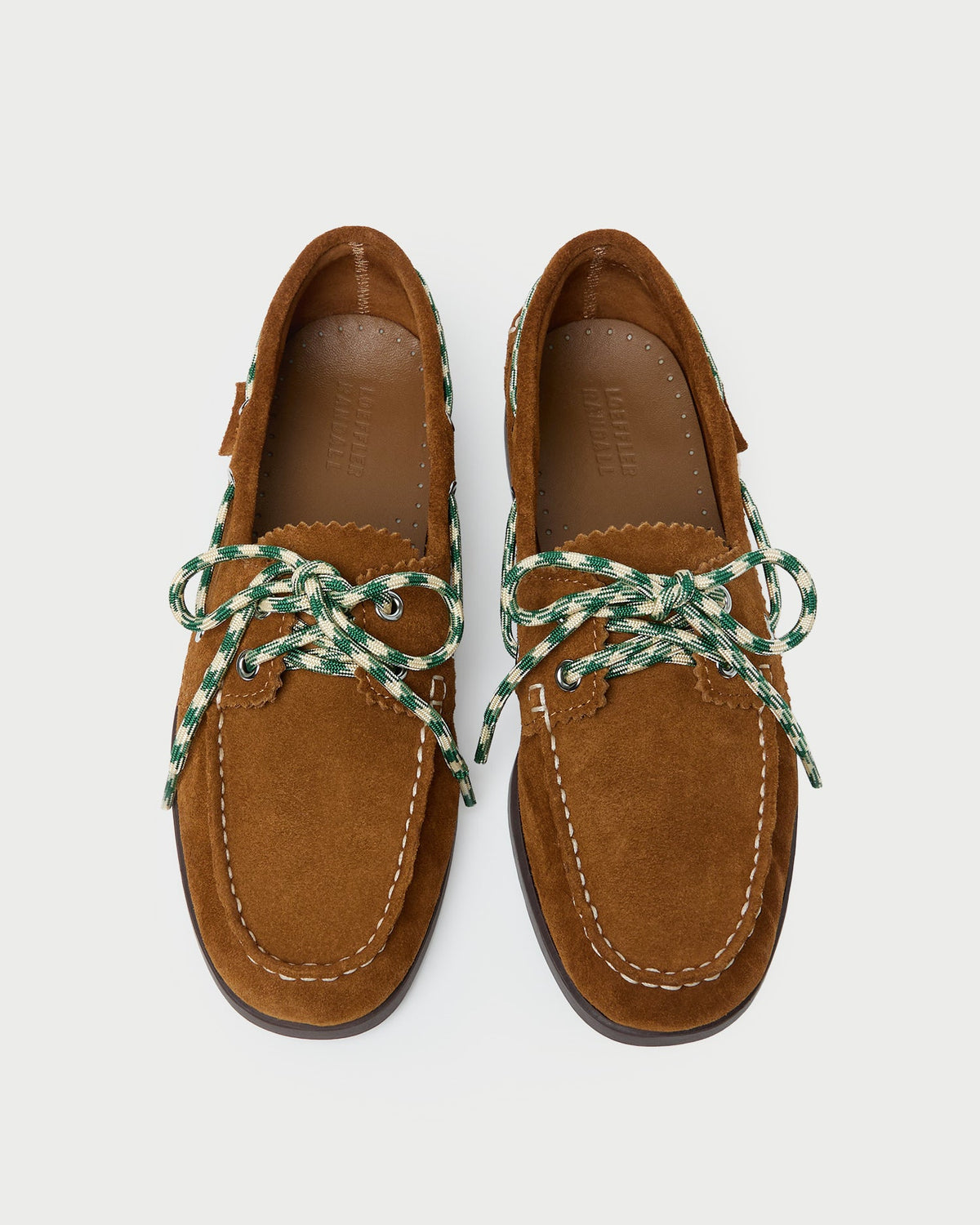 Women Loeffler Randall Franco Cacao Suede Boat Shoe