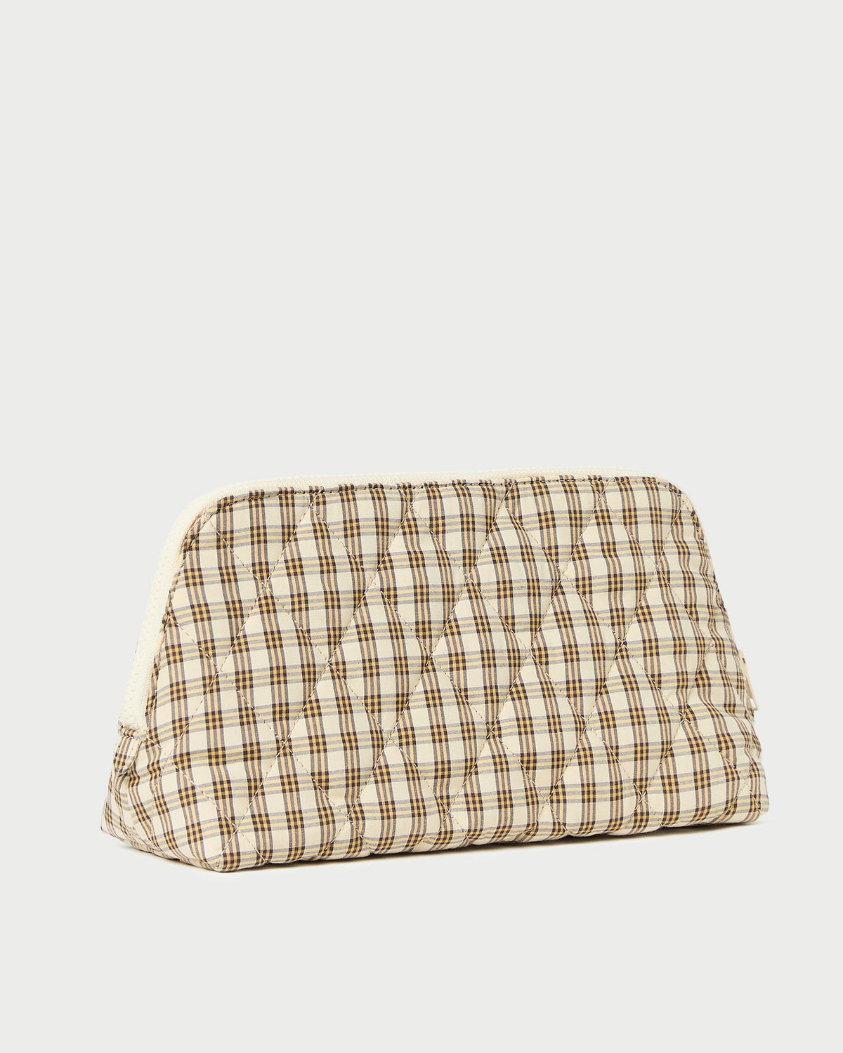 Women Loeffler Randall Frances Butter Plaid Cosmetic Pouch