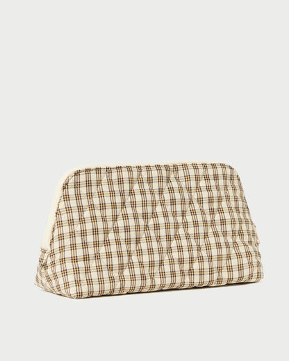 Women Loeffler Randall Frances Butter Plaid Cosmetic Pouch
