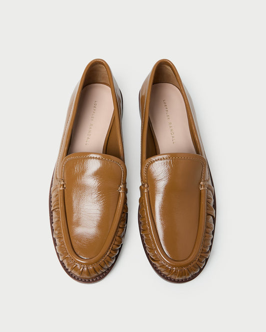 Women Loeffler Randall Lucille Safari Leather Loafer