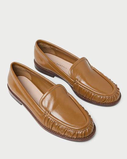 Women Loeffler Randall Lucille Safari Leather Loafer
