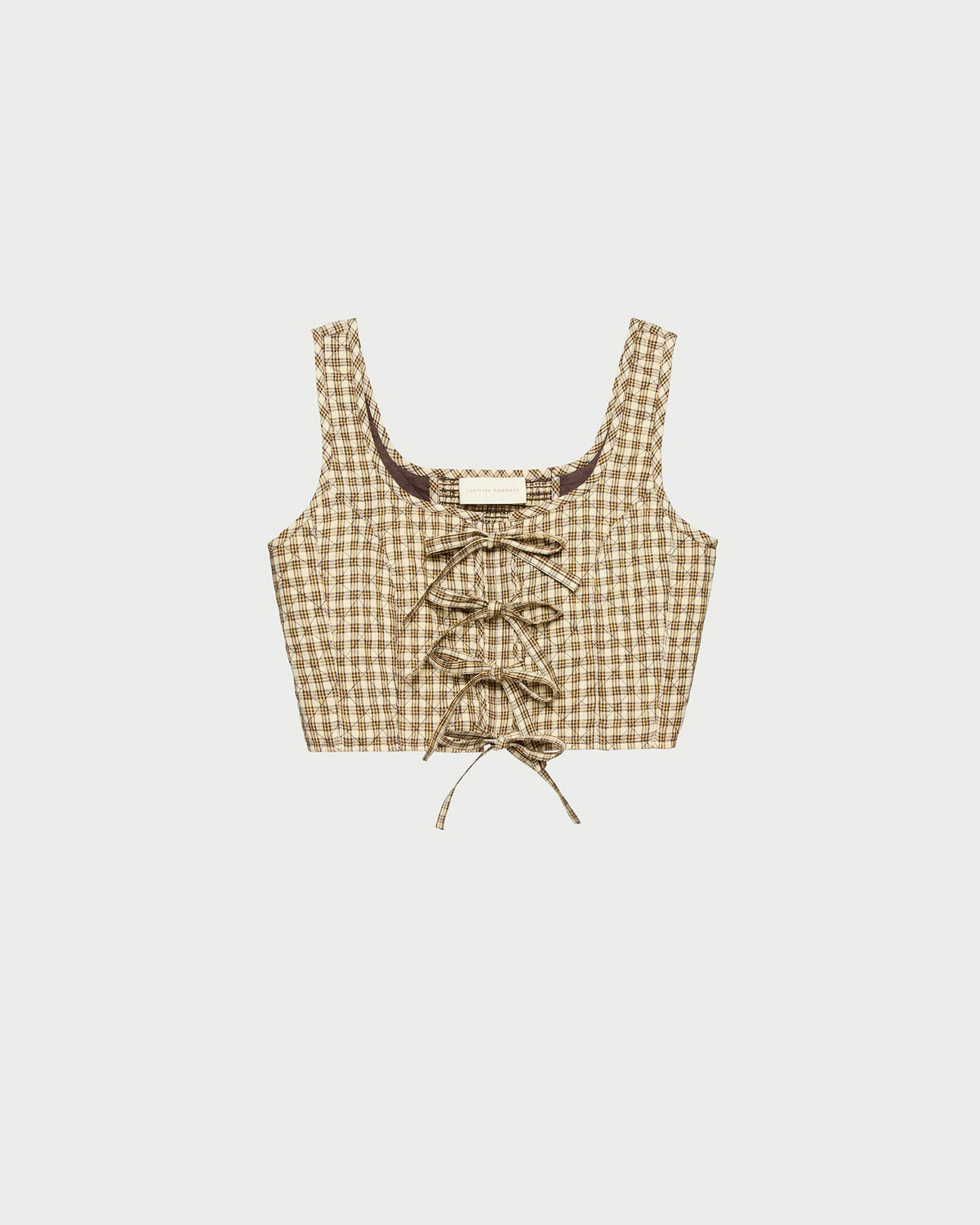 Women Loeffler Randall Callista Tie-Front Vest