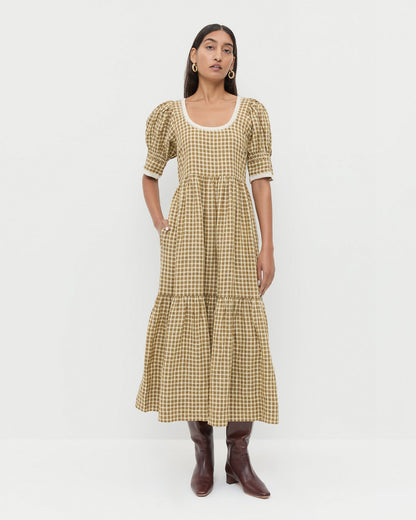 Women Loeffler Randall Gillian Puff-Sleeve Dress